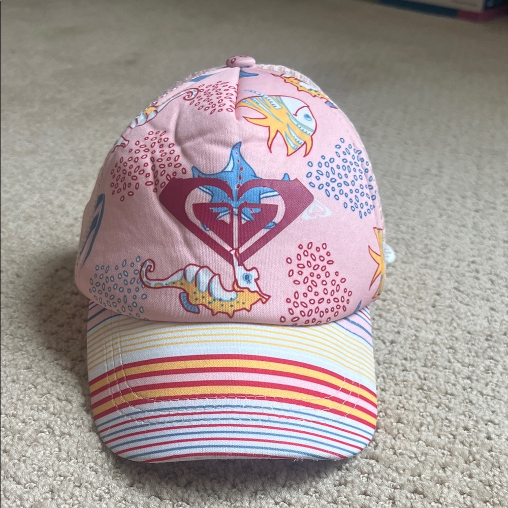 Roxy Multicolor Graphic Cap